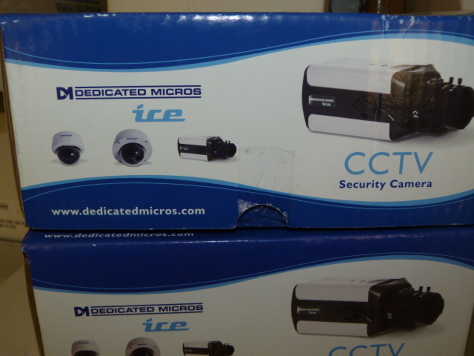 *Two Dedicated Micros CCTV Cameras DM/ICE+B2XHT/L