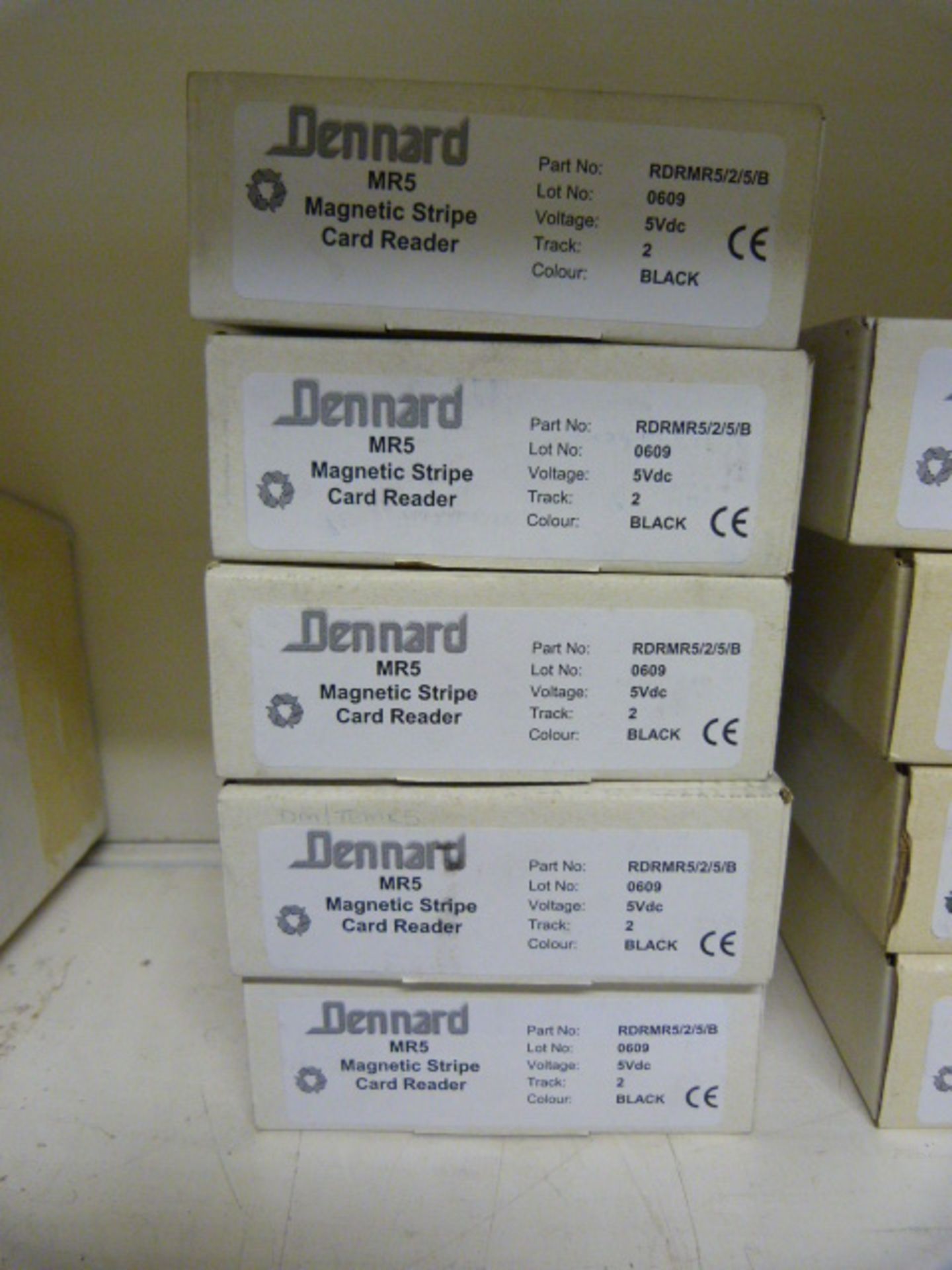 *Five Dennard MR5 Magnetic Stripe Card Readers