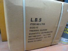 *Box Containing 144 Pairs of Size: 10 Thermal Glove