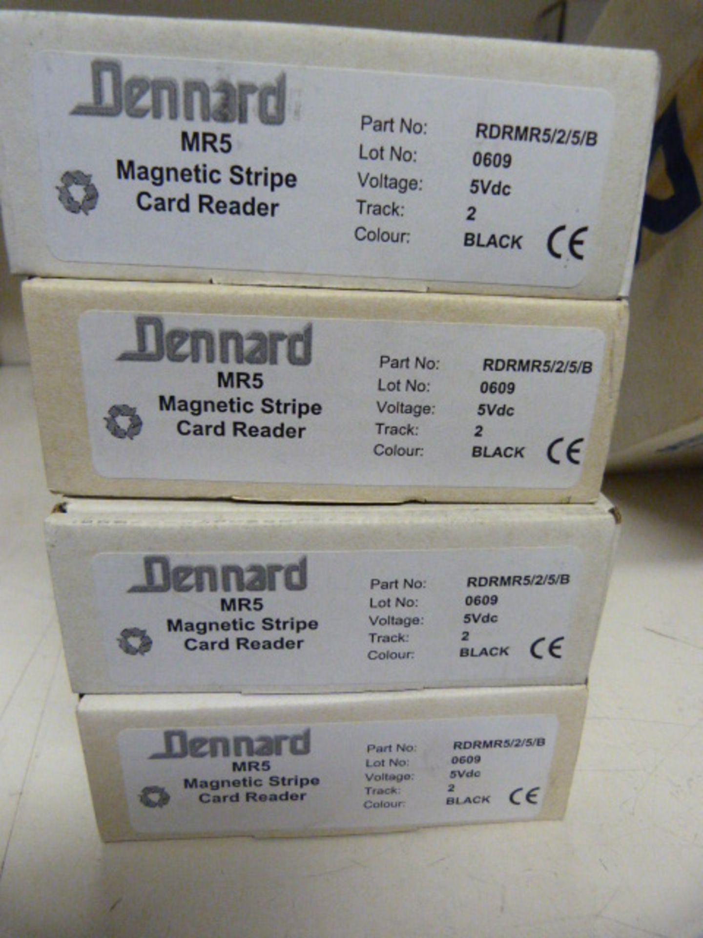 *Four Dennard MR5 Magnetic Stripe Card Readers