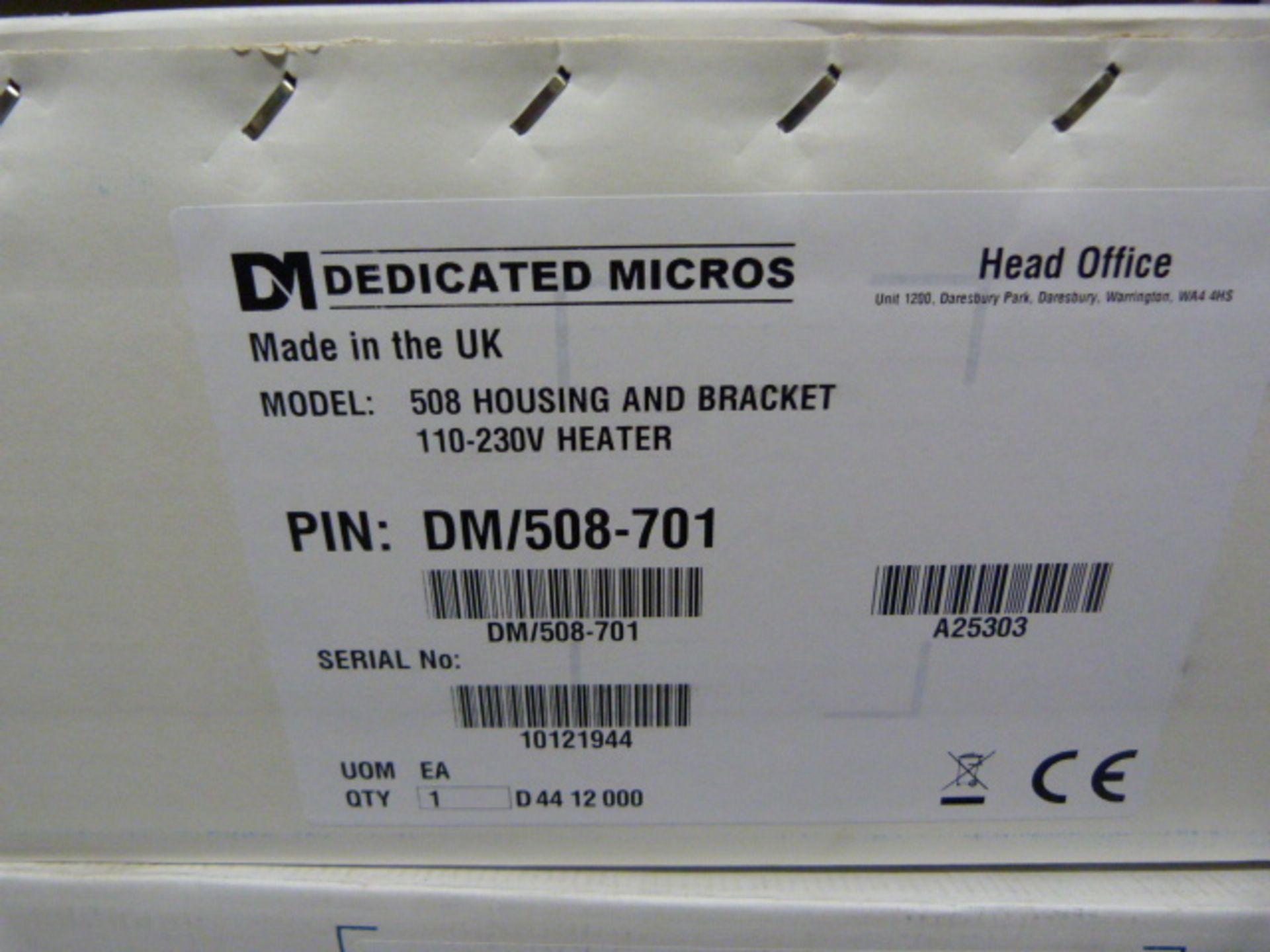 *Dedicated Micros 508 Housing and Bracket 110-230V