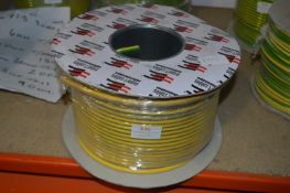 *100m Green and Yellow HO7V-R 16mm2 450/750V Cable