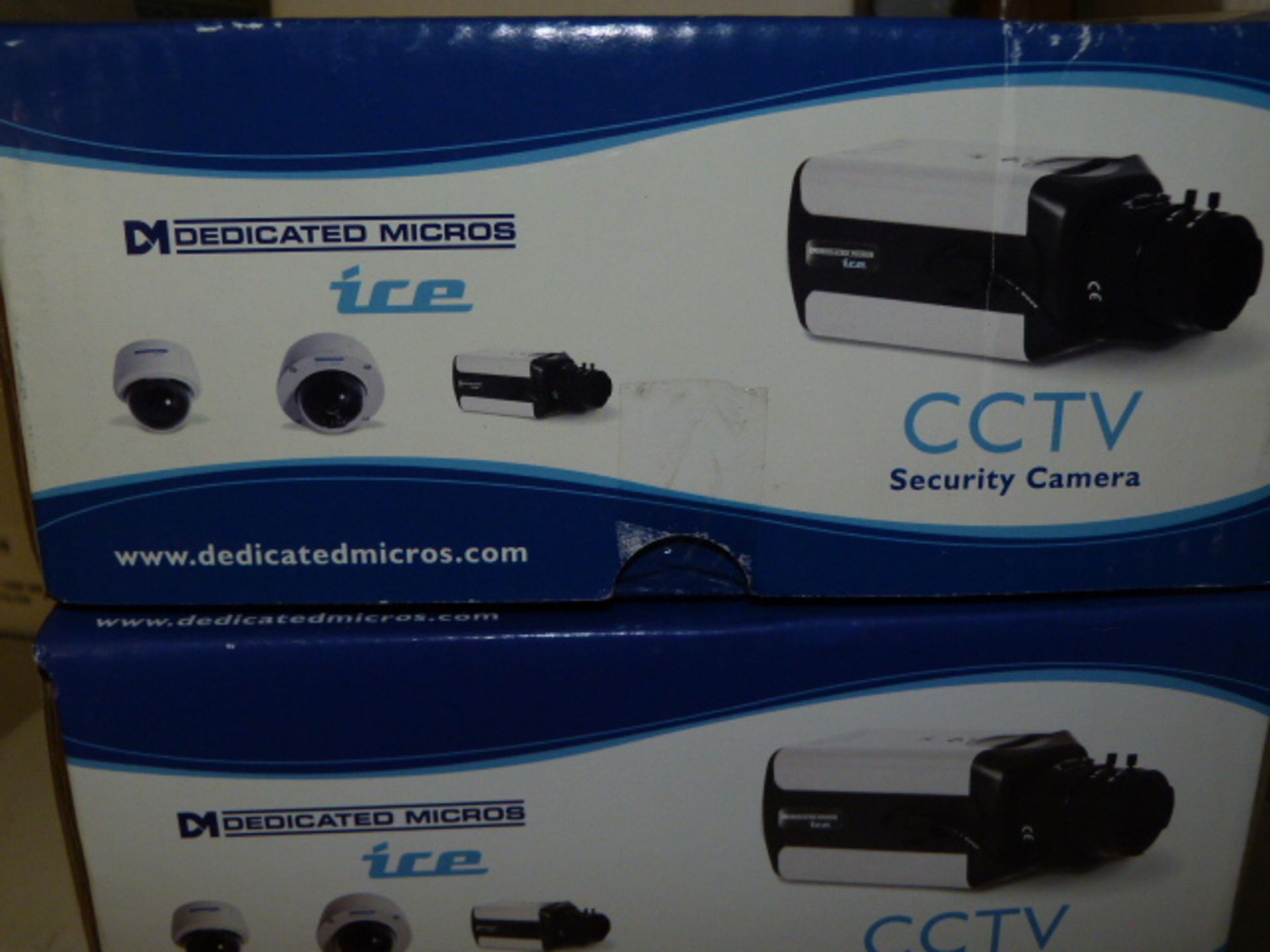 *Two Dedicated Micros CCTV Cameras DM/ICE+B2XHT/L