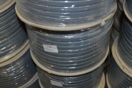 *Spool of 100m of Three Core & Earth Cable 300/550V (Grey/Black, Grey, Brown) - 1.5mm
