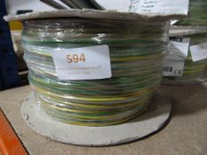 *100M Roll of Green and Yellow Wire H07V-R(6491X)4