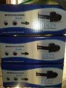 *Three Dedicated Macros CCTV Cameras DM/ICE+DN3XUT