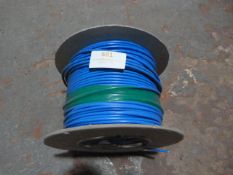 *Part Roll of Single Core PVC HO7V-R 1.5mm Sqaured Blue Cable - Single