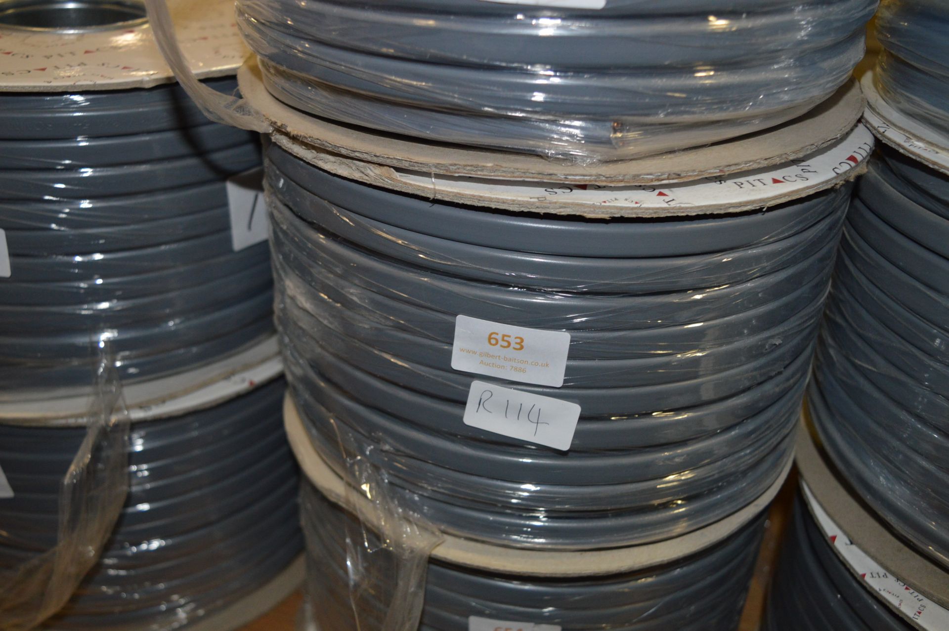 *Spool of 100m of Three Core Cable (Grey) - 1.5mm