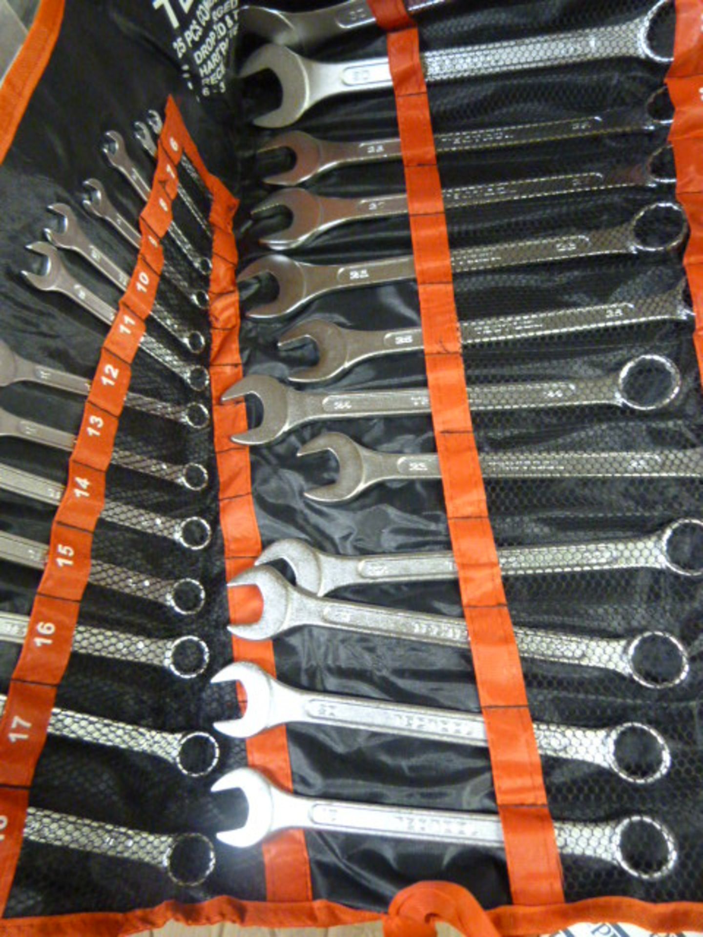 *Techtool Combination Spanner Set 25 Piece