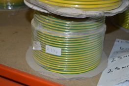 *Roll of Green and Yellow 6491X16GY100 100M 16mm2