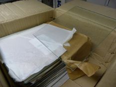 *Box of Dennard Piper Toughened Glass Panels