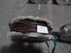 *Roll of Brown 450/750v Cable 100M (Used) - Single