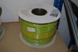 *Roll of Green and Yellow Single Core 100m HO7V-R