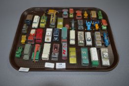 Forty Matchbox Diecast Vehicles