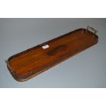 Edwardian Mahogany Inlaid Tray