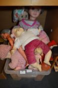 Collection of 1960's Plastic Dolls
