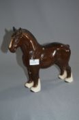 Large Beswick Figurine - Shire Horse