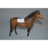 Beswick Figurine - Light Brown New Forrest Horse