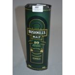 Bottle of Bush Mills Single Malt Irish Whiskey 10