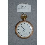 9cT Gold Pocket Watch - 73g Gross