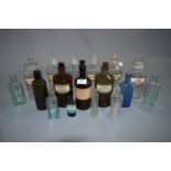 Collection of Chemist's Bottles (Some with Labels