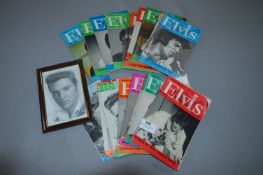 Collection of Twenty Elvis Monthly Magazines