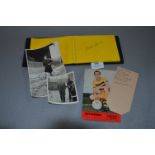 Autograph Album - 1960's Football Player Including