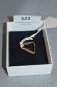 9cT Gold Wishbone Ring - Approx 1.3g