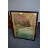 Framed Advertisement - Player's Please