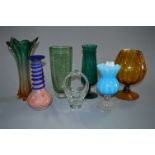 Seven Coloured Glassware
