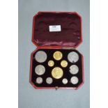 Victorian Jubilee Specimen Coin Set 1887 with Gold and Silver Coins