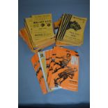 Collection 1950's Hull AFC Programmes