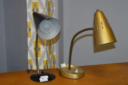 Two Anglepoise Desk Lamps