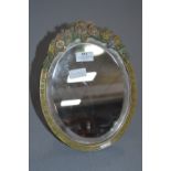 Barbola Framed Toilet Mirror