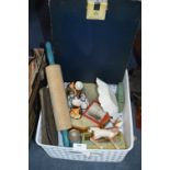 Box Containing Slat & Pepper, Commemorative Ware,