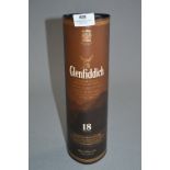 Bottle of Glenfiddich Single Malt Scotch Whiskey