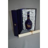 Bottle of Chateau Limoges Courvoisier Cognac Champ