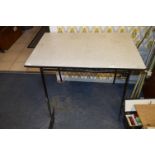 1960's Formica Topped Kitchen Table