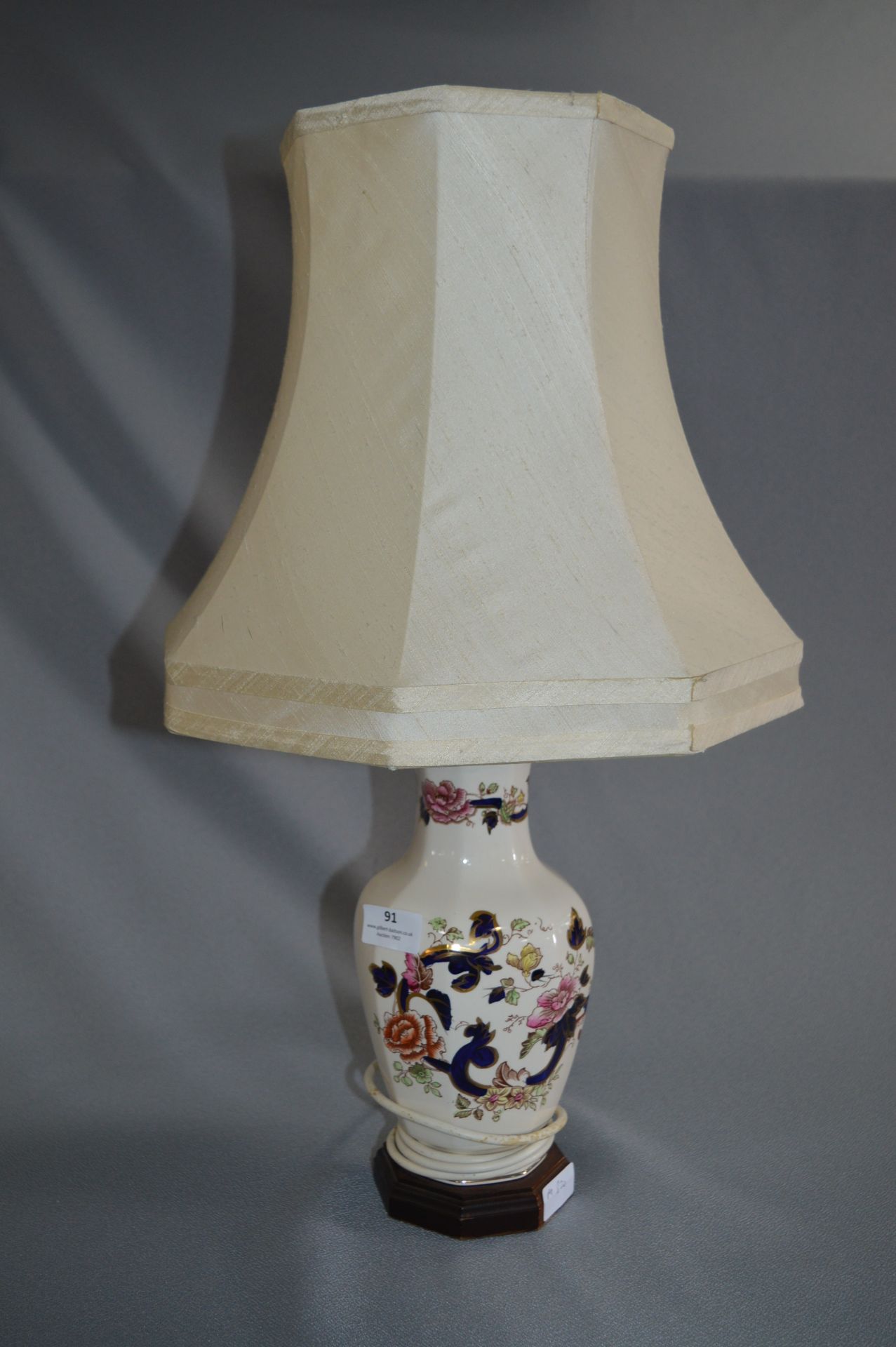 Masons Mandalay Table Lamp and Shade