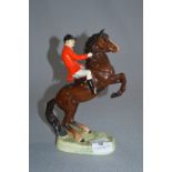 Beswick Figurine - Huntsman on Rearing Horse