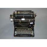 Underwood Typewriter Number 5 Dated 1927