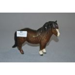Beswick Figurine - Brown Pony
