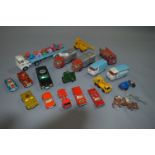 Play Worn Match Box and Corgi Vehicles