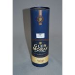 Bottle of Glen Moray Single Molt Whiskey