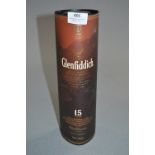 Bottle of Glenfiddich Single Malt Scotch Whiskey 1