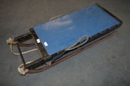 Sledge with Metal Runners
