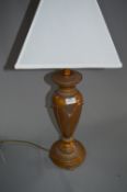 Bronze Effect Table Lamp and Shade