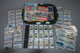 Warships of WWII Booklets, Naval Playing Cards and