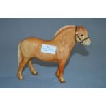 Beswick Figurine - Light Brown Pony