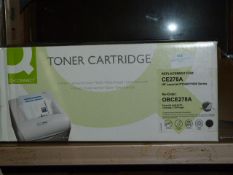 *Three Q-Connect Replacement HP Toner Cartridges C